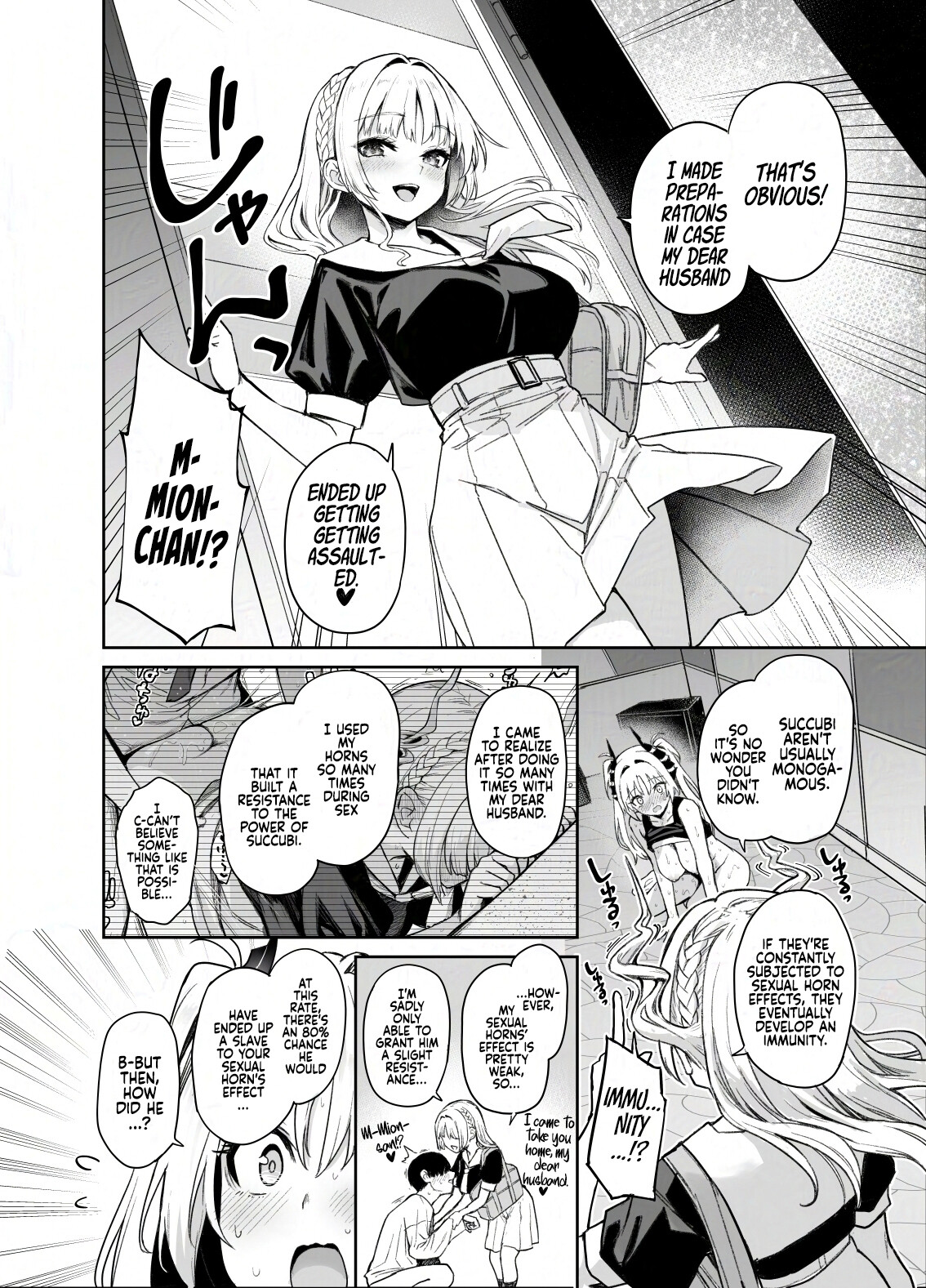 Hentai Manga Comic-Succubus Student Council Milking Club 2-Read-43